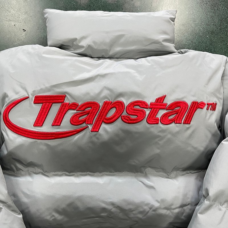 Trapstar Hyperdrive Jacket Grey Red