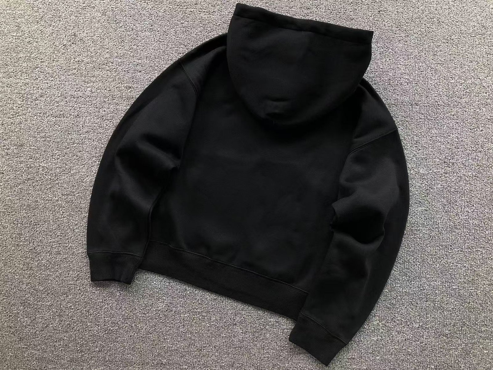 Nike x Stussy Washed Fleece Hoodie Black