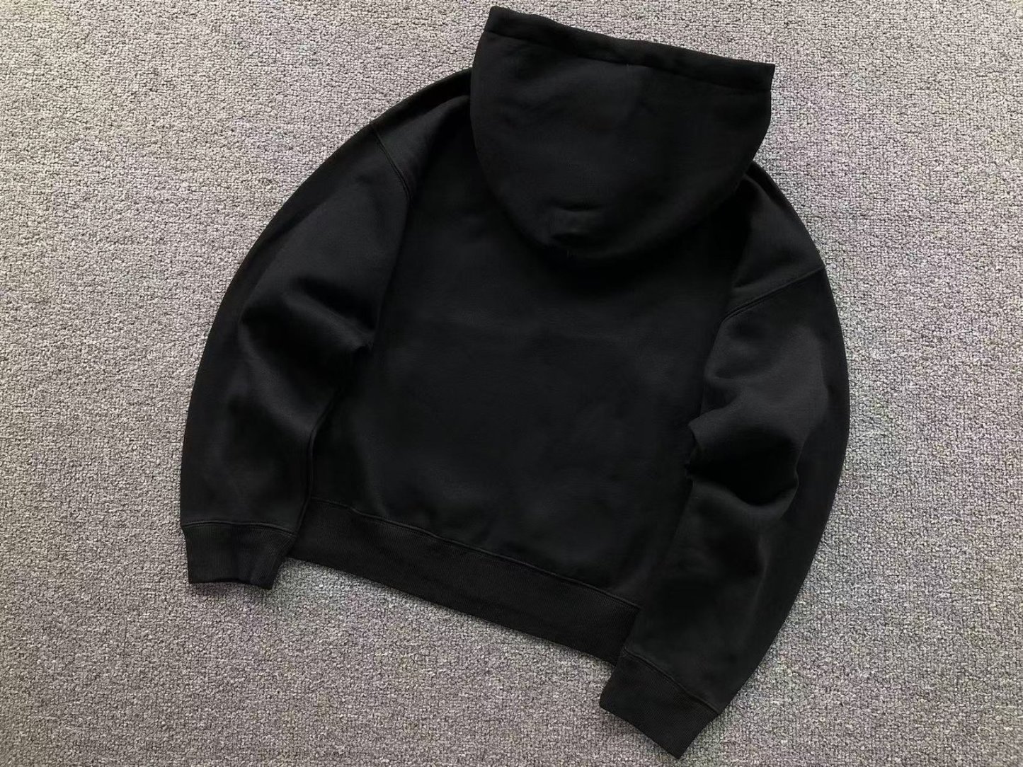 Nike x Stussy Washed Fleece Hoodie Black