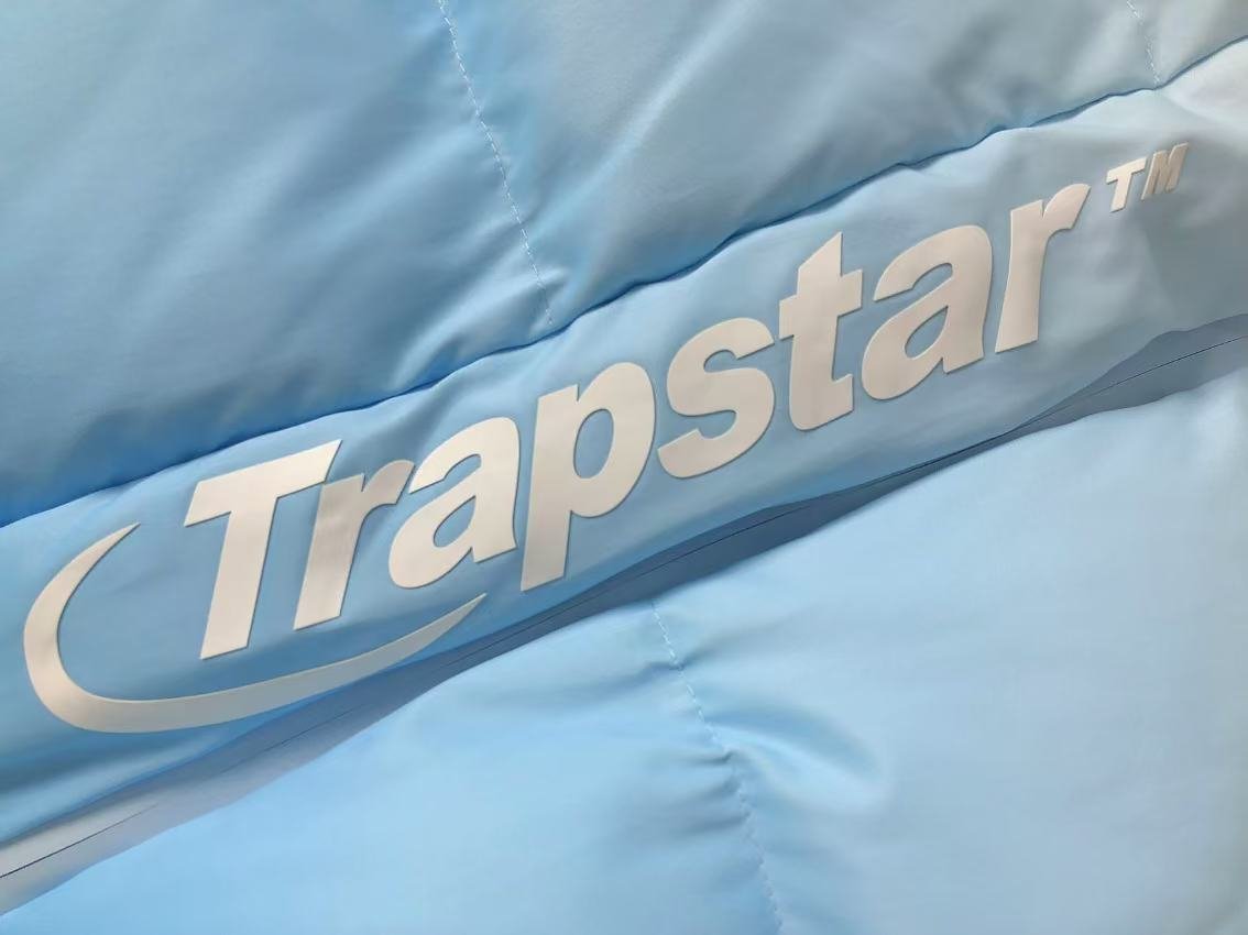 Trapstar Puffer Jacket Blue Gradient