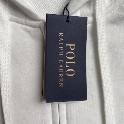 Ralph Lauren Zip Up White