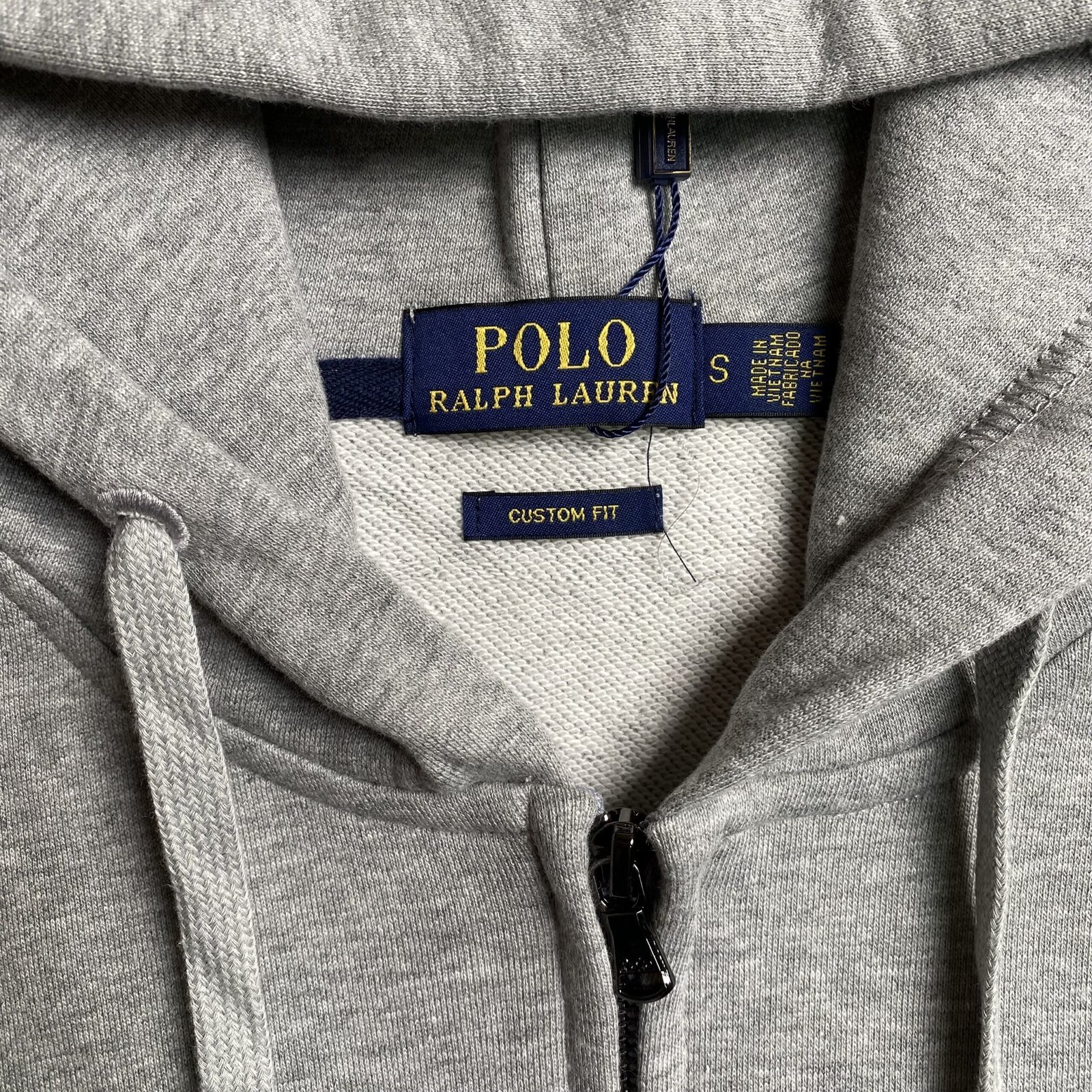Ralph Lauren Zip Up Grey