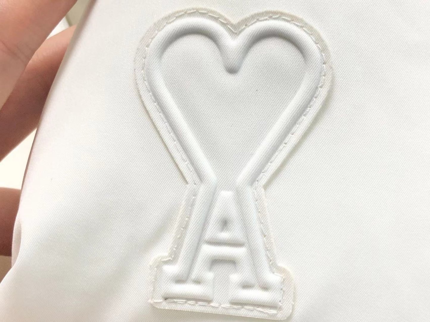  Logo Puffer Jacket White