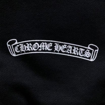 Chrome Hearts Logo Hoodie Black