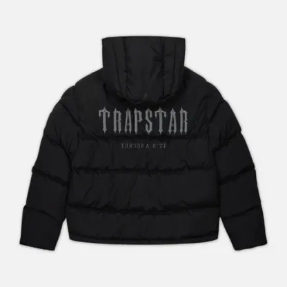 Trapstar Puffer Jacket Black