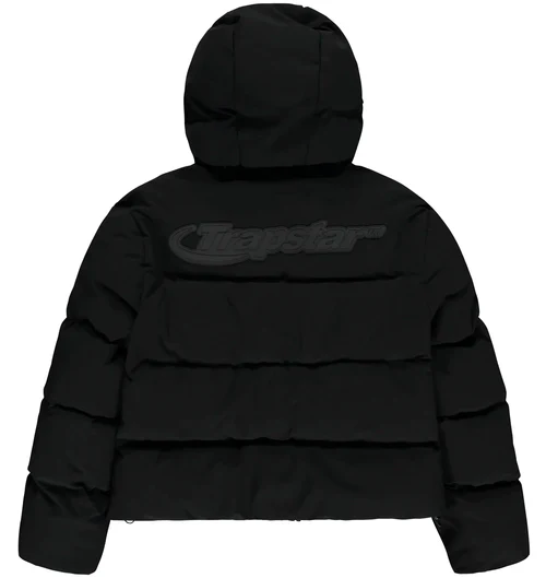 Trapstar Puffer Jacket Black White