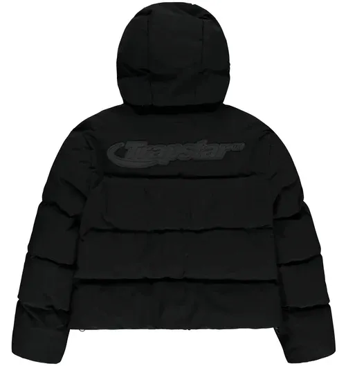 Trapstar Puffer Jacket Black White