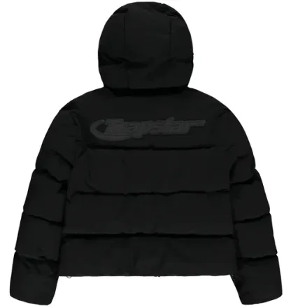 Trapstar Puffer Jacket Black White