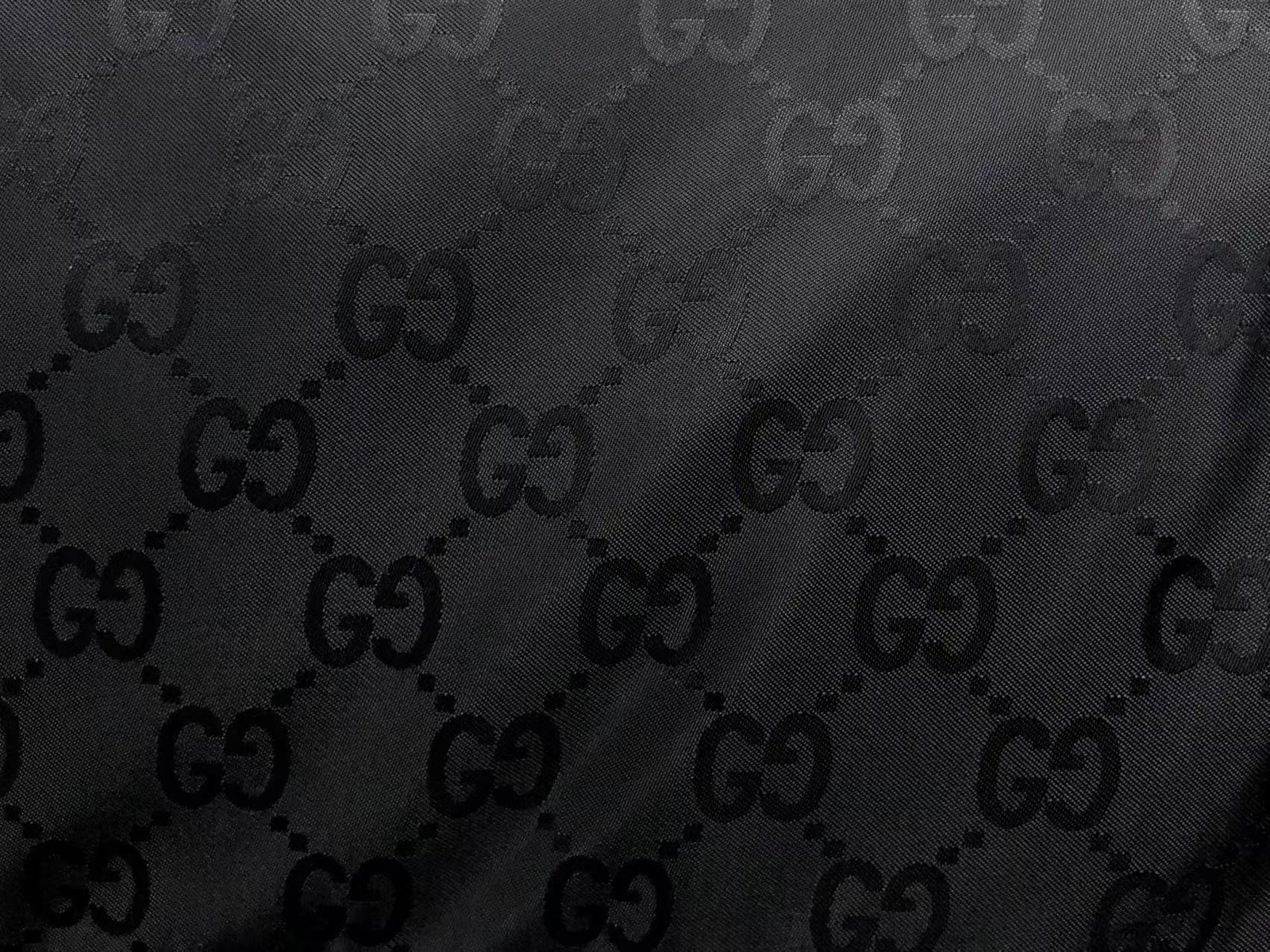 Gucci Pattern Logo Puffer Black