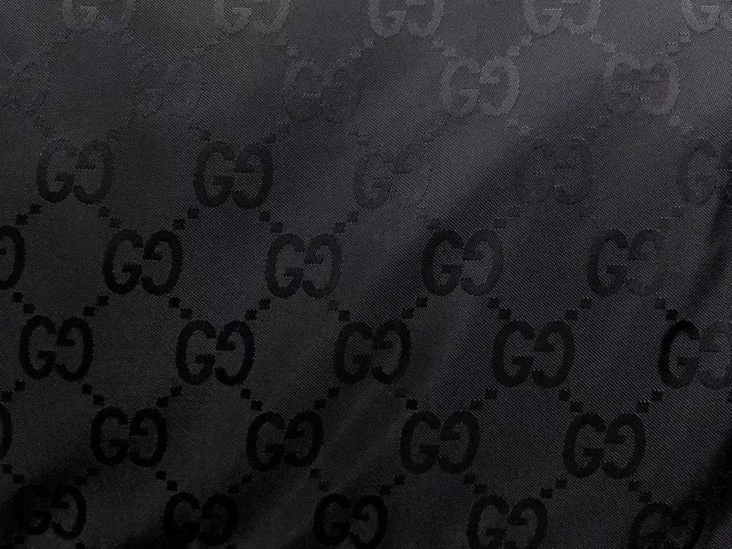 Gucci Pattern Logo Puffer Black