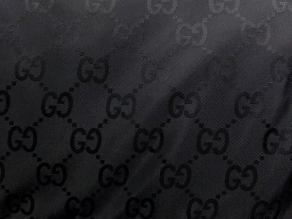Gucci Pattern Logo Puffer Black