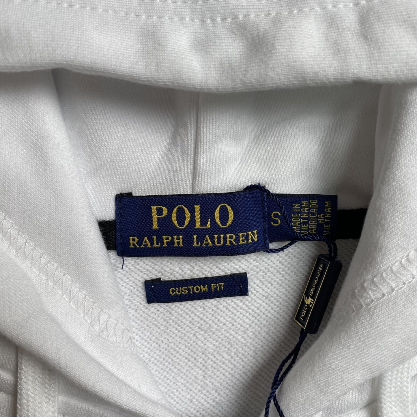 Ralph Lauren Zip Up White