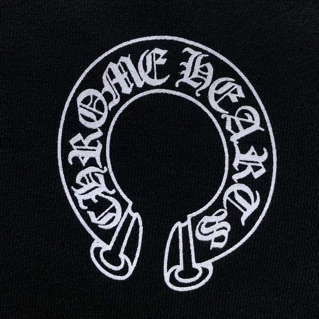 Chrome Hearts Logo Hoodie Black