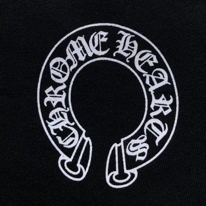 Chrome Hearts Logo Hoodie Black