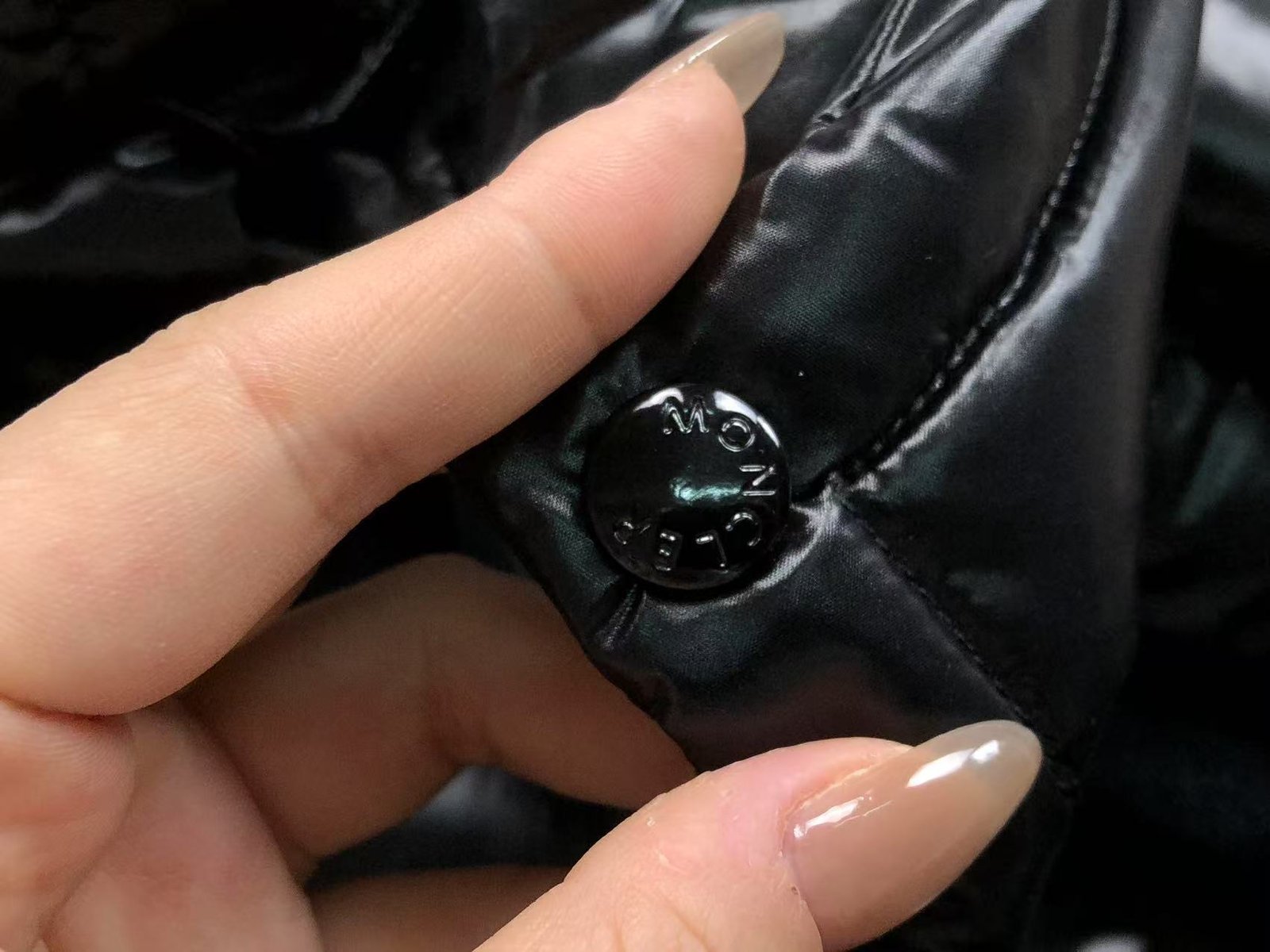 Moncler Batman Puffer Jacket Black