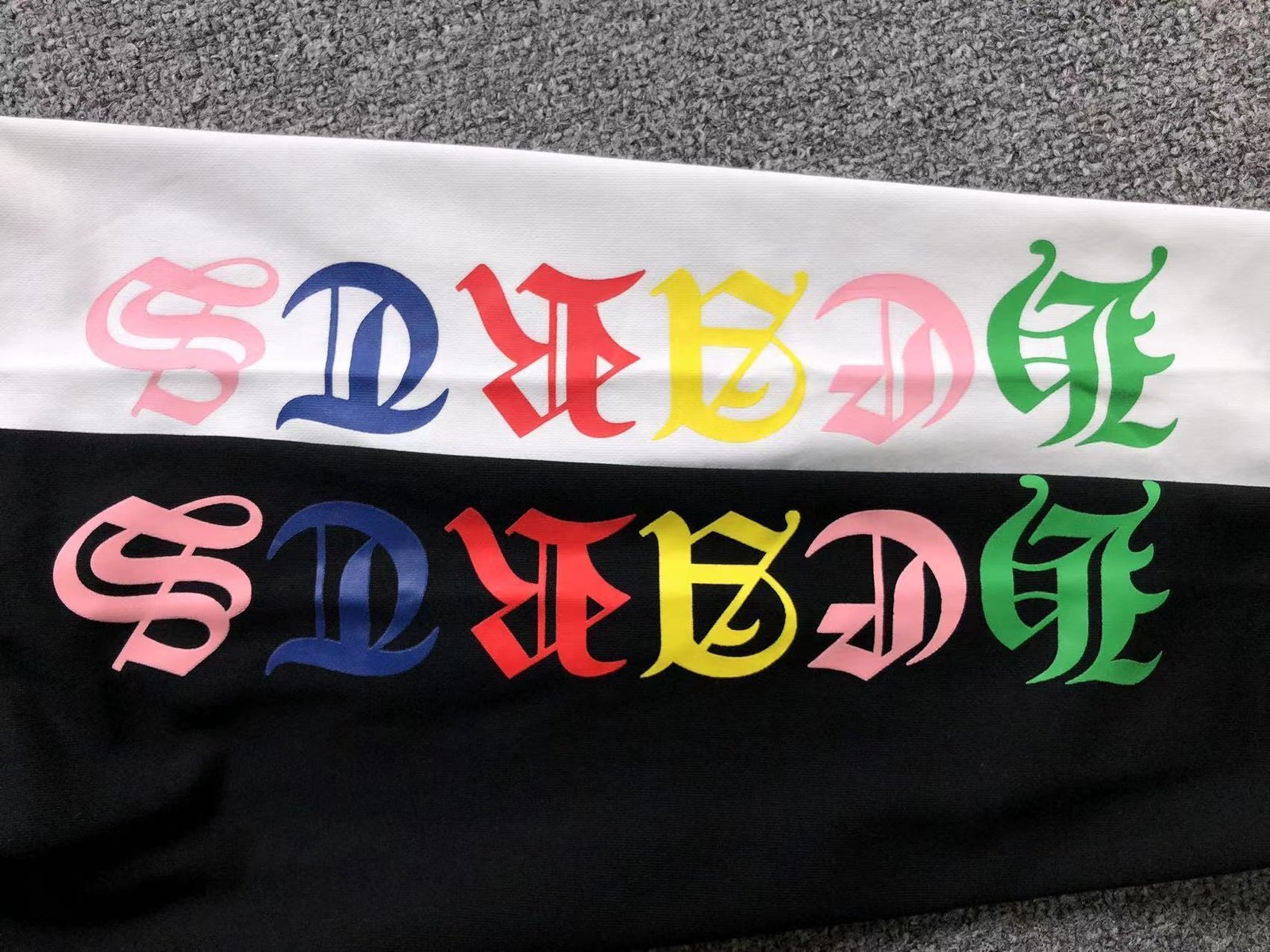Chrome Hearts Colorfull Crosses Hoodie White