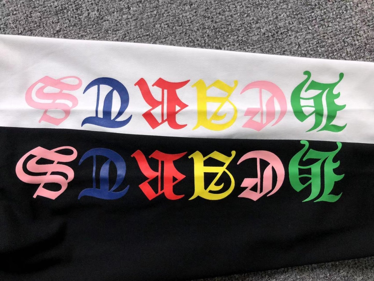 Chrome Hearts Colorfull Crosses Hoodie White