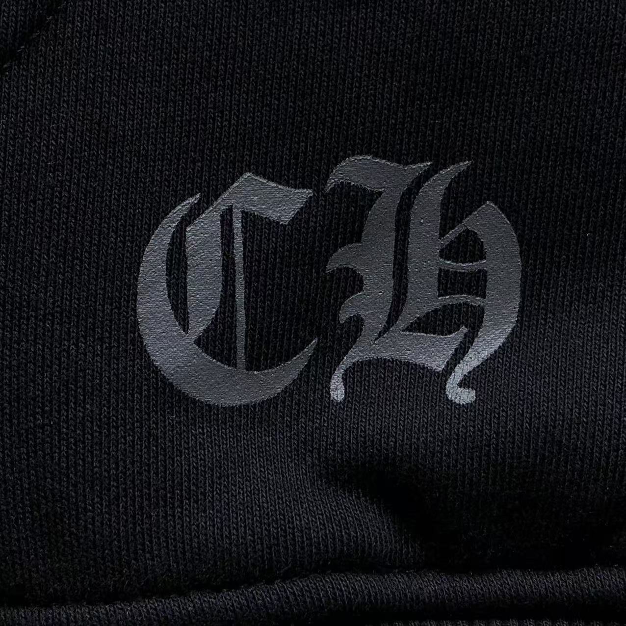 Chrome Hearts Logo Hoodie Black