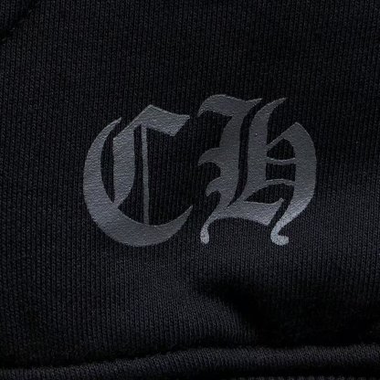 Chrome Hearts Logo Hoodie Black