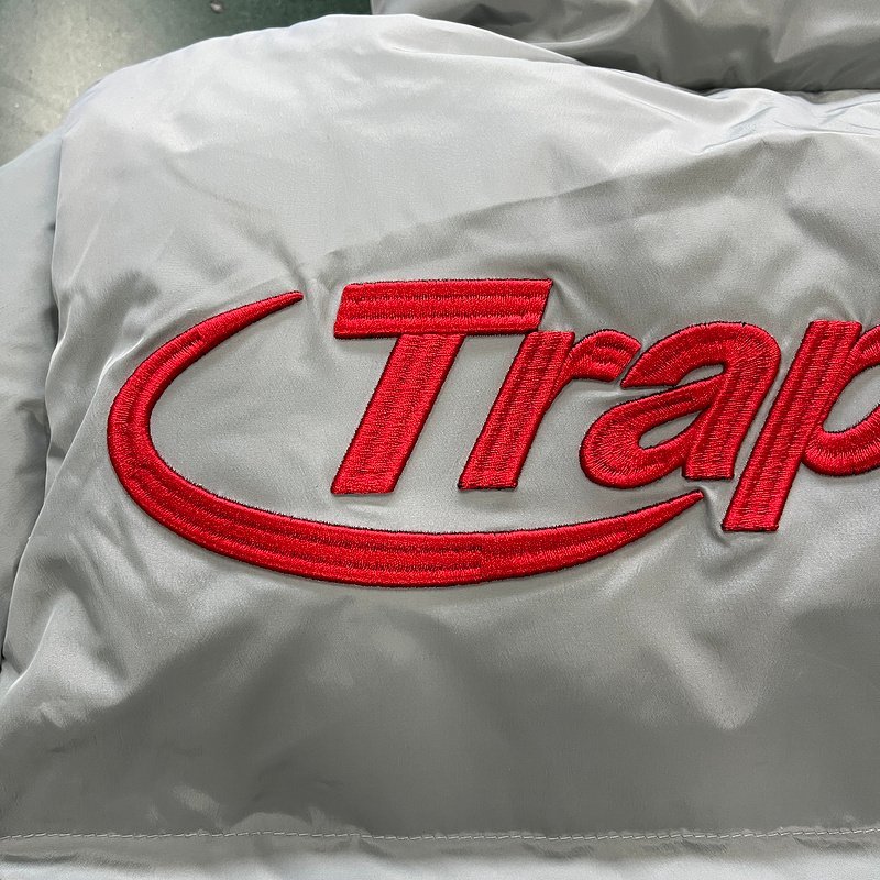 Trapstar Hyperdrive Jacket Grey Red
