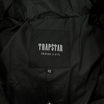 Trapstar Cropped Puffer Jacket Black