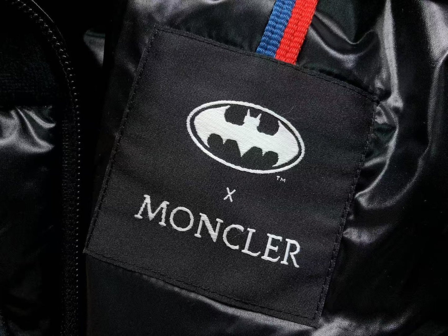 Moncler Batman Puffer Jacket Black