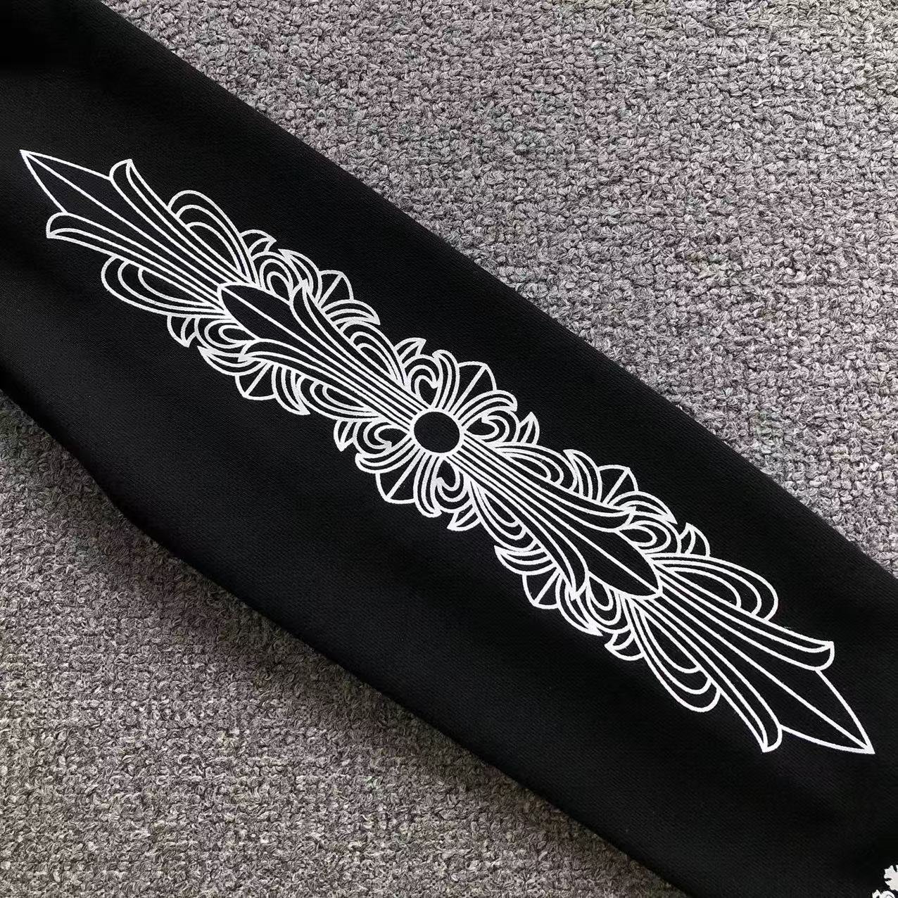 Chrome Hearts Logo Hoodie Black