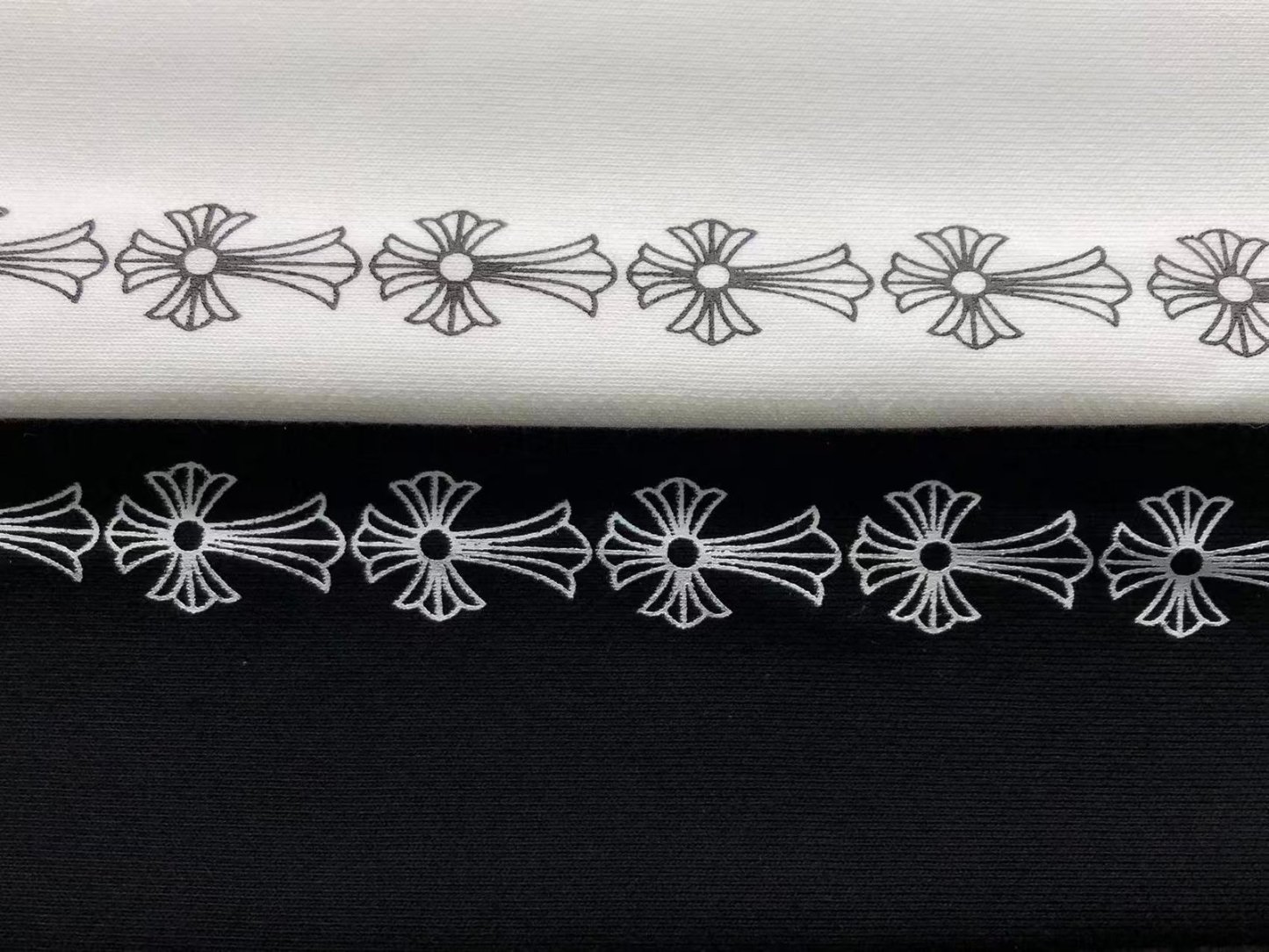 Chrome Hearts Logo Zip Up Hoodie White