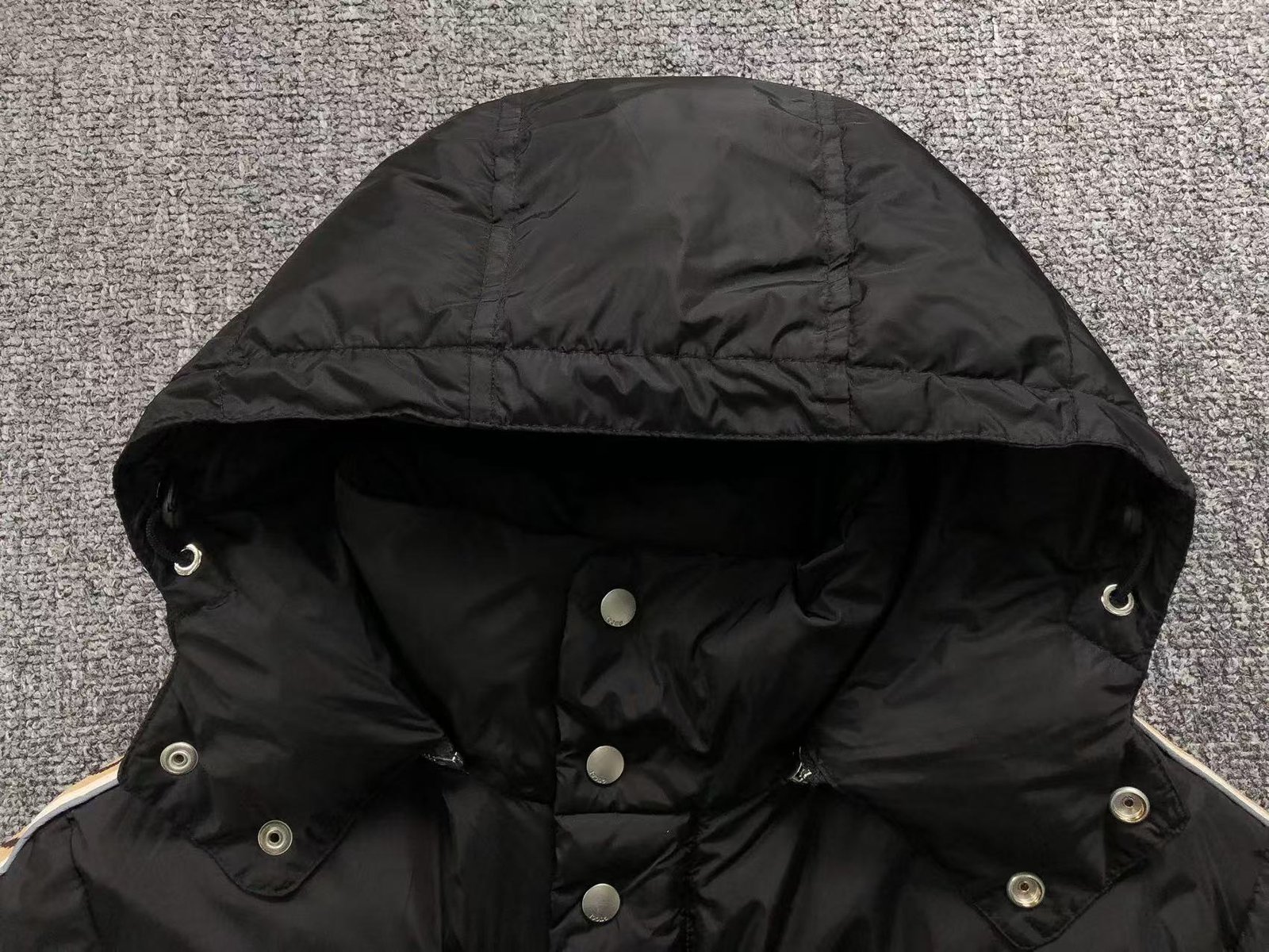Gucci Pattern Logo Puffer Black