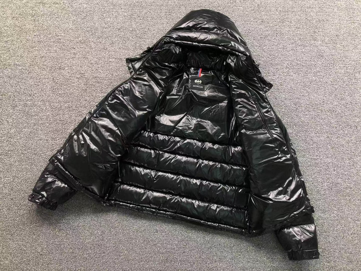 Moncler Batman Puffer Jacket Black