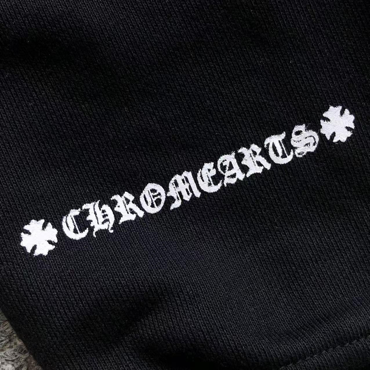 Chrome Hearts Logo Hoodie Black