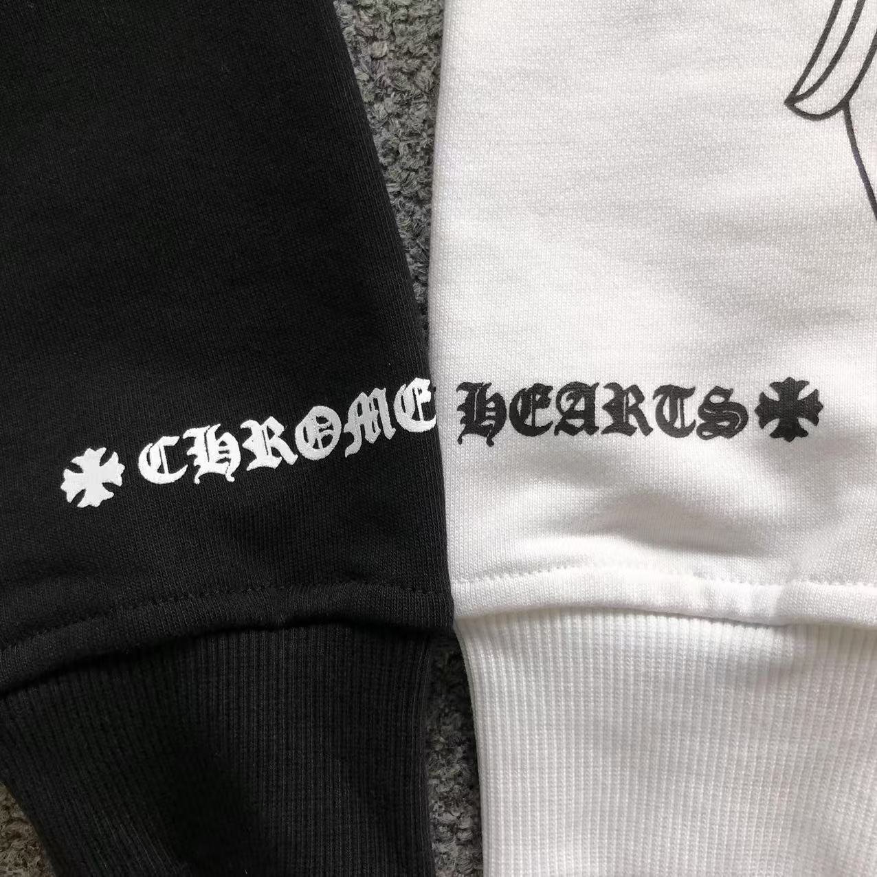 Chrome Hearts Los Angeles Zip Up Hoodie White