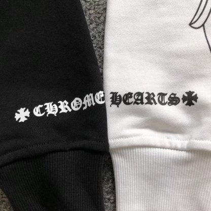 Chrome Hearts Los Angeles Zip Up Hoodie White