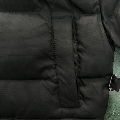 Trapstar Cropped Puffer Jacket Black