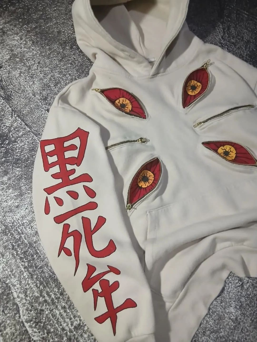 SIX EYES "KOKUSHIBO" HOODIE-OSI