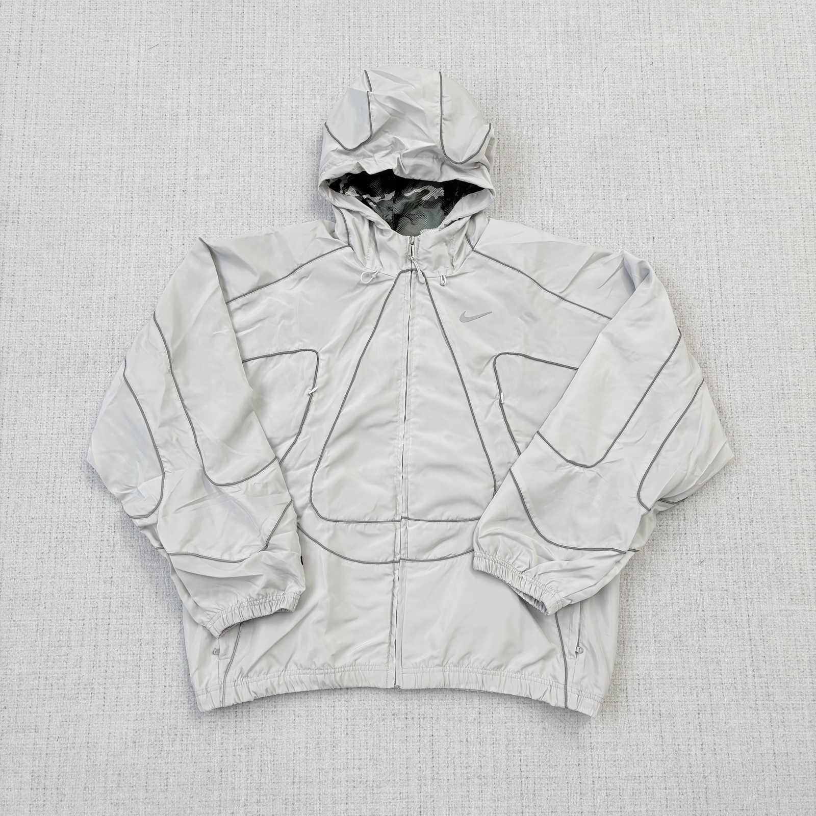 x Corteiz Reflective Light Grey Tracksuit