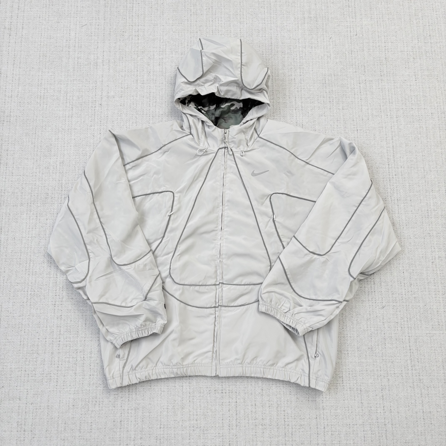 x Corteiz Reflective Light Grey Tracksuit
