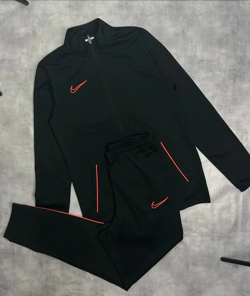 Conjunto  Dri-Fit 2021 (Preto e Laranja)-OSI