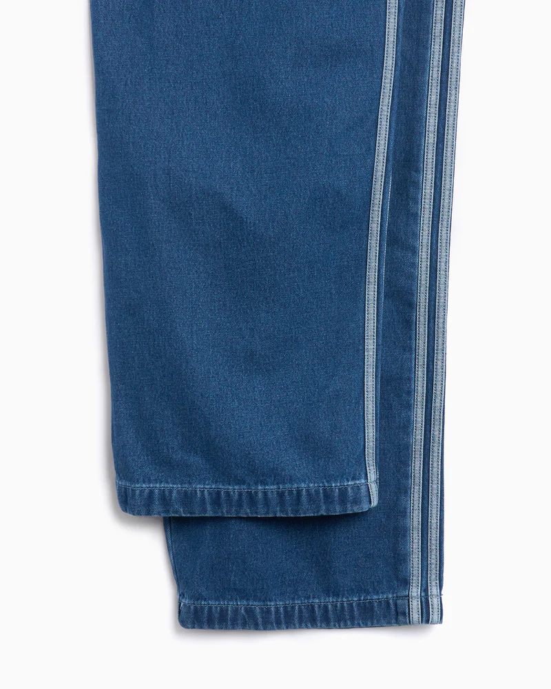 Loose Wide-Leg Jeans(Blue)