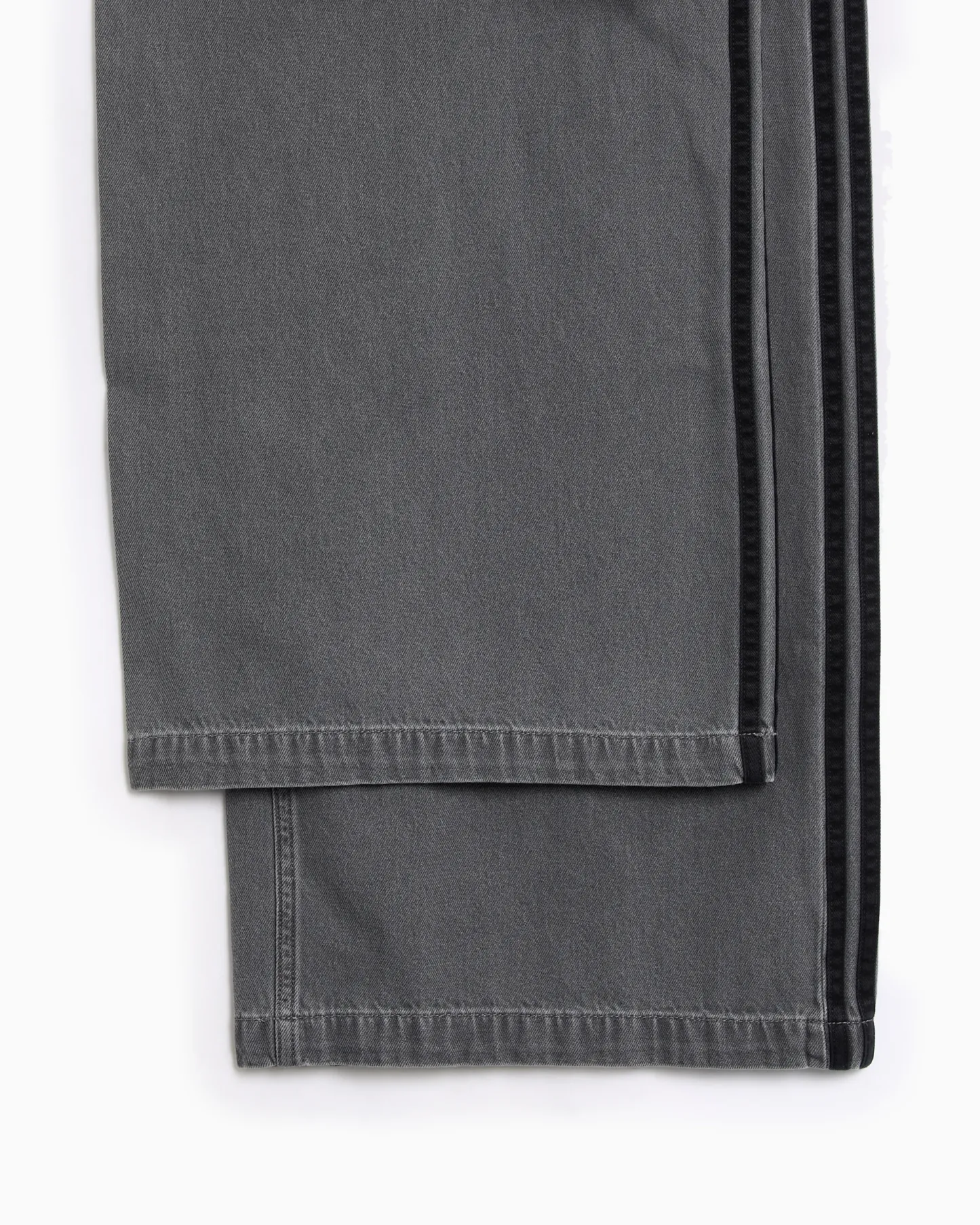 Loose Wide-Leg Jeans(Grey)