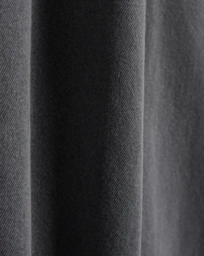 Loose Wide-Leg Jeans(Grey)