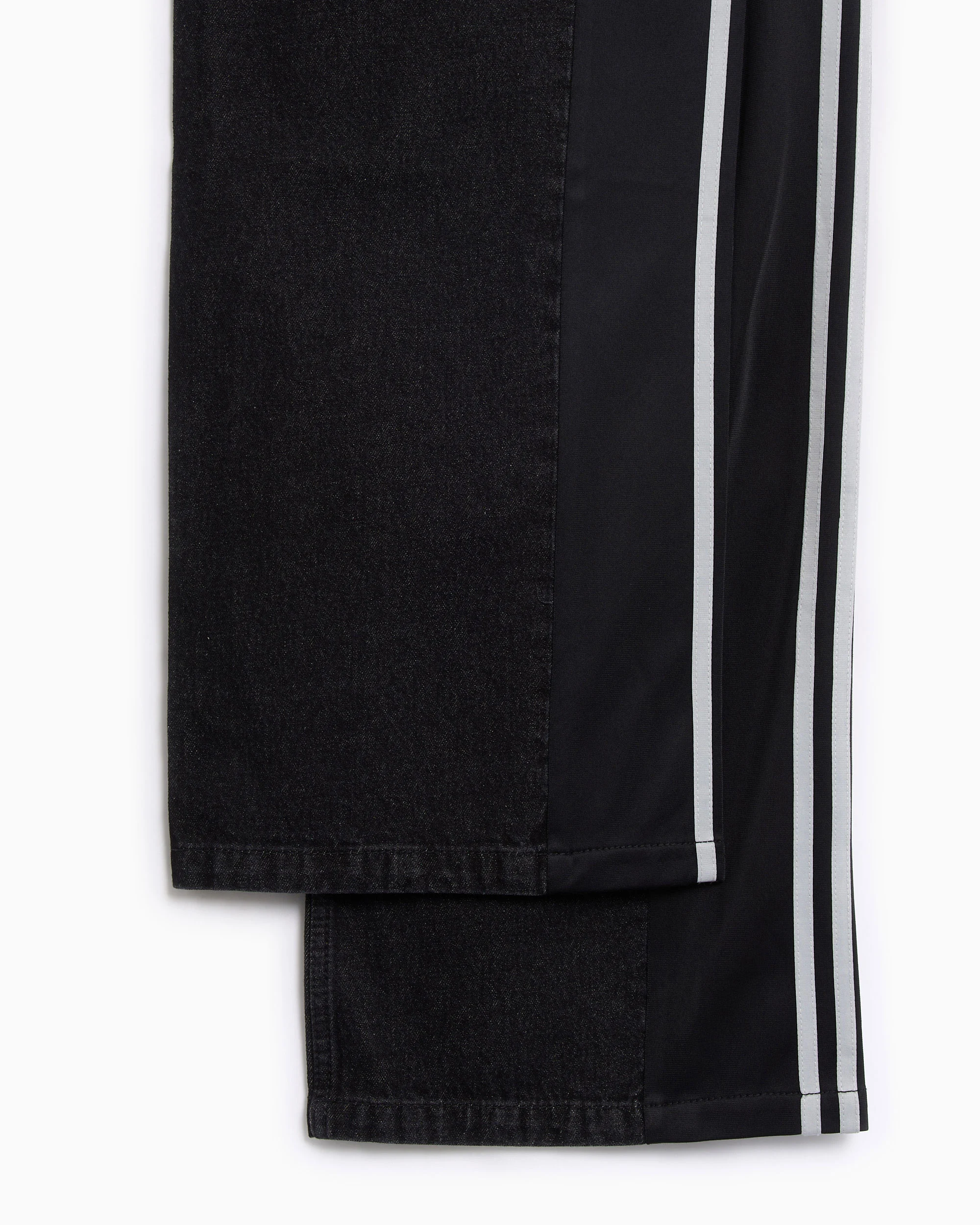 Loose Wide-Leg Jeans(Black)