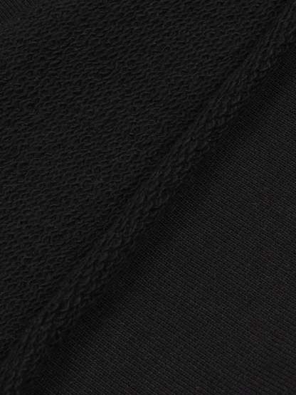 THE BLANC MAXI SHORTS - BLACK-OSI