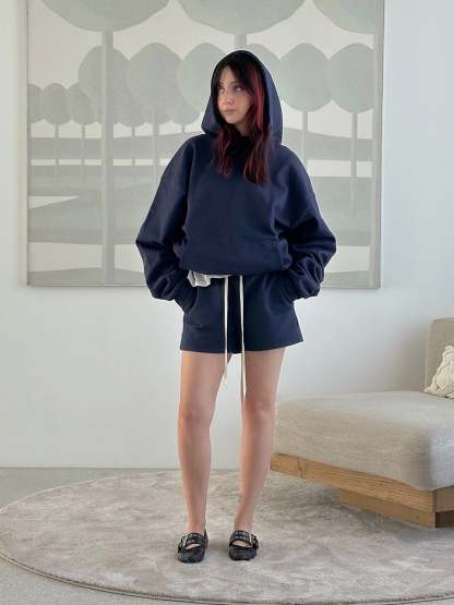 THE BLANC MINI SHORTS - RICH NAVY-OSI