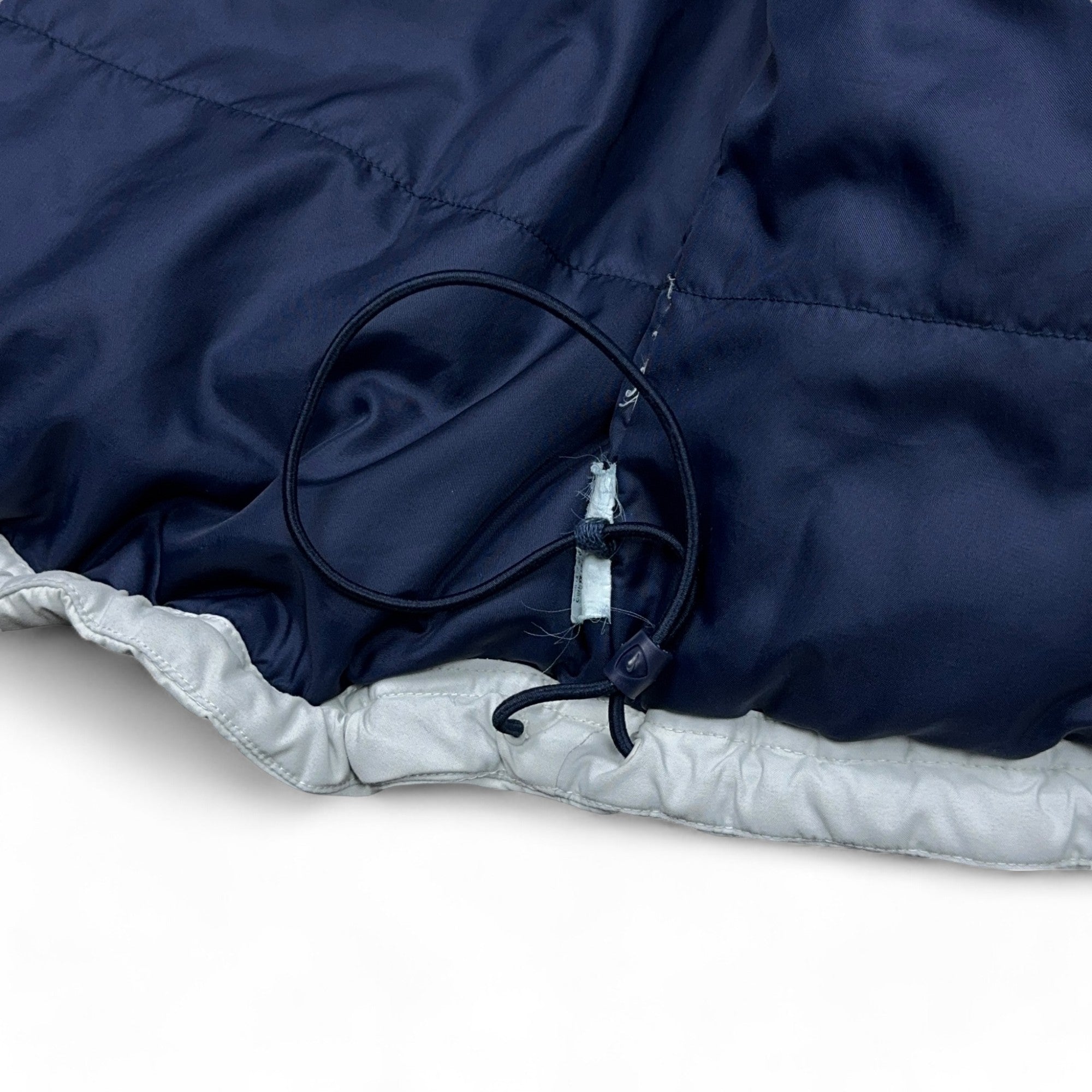 Vintage  Down Pufferjacke Grau Navy-OSI