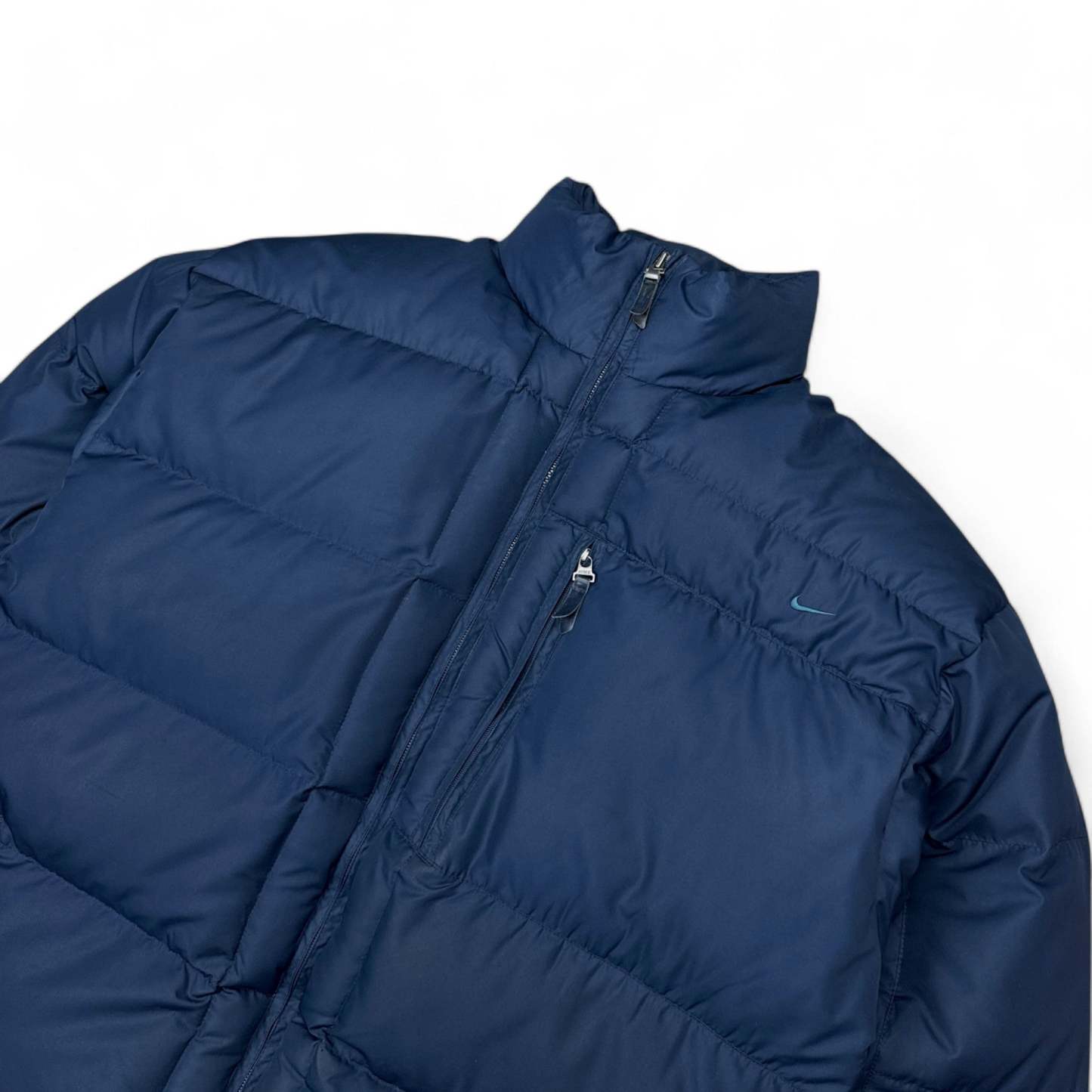 Vintage  Down Pufferjacke Navy-OSI