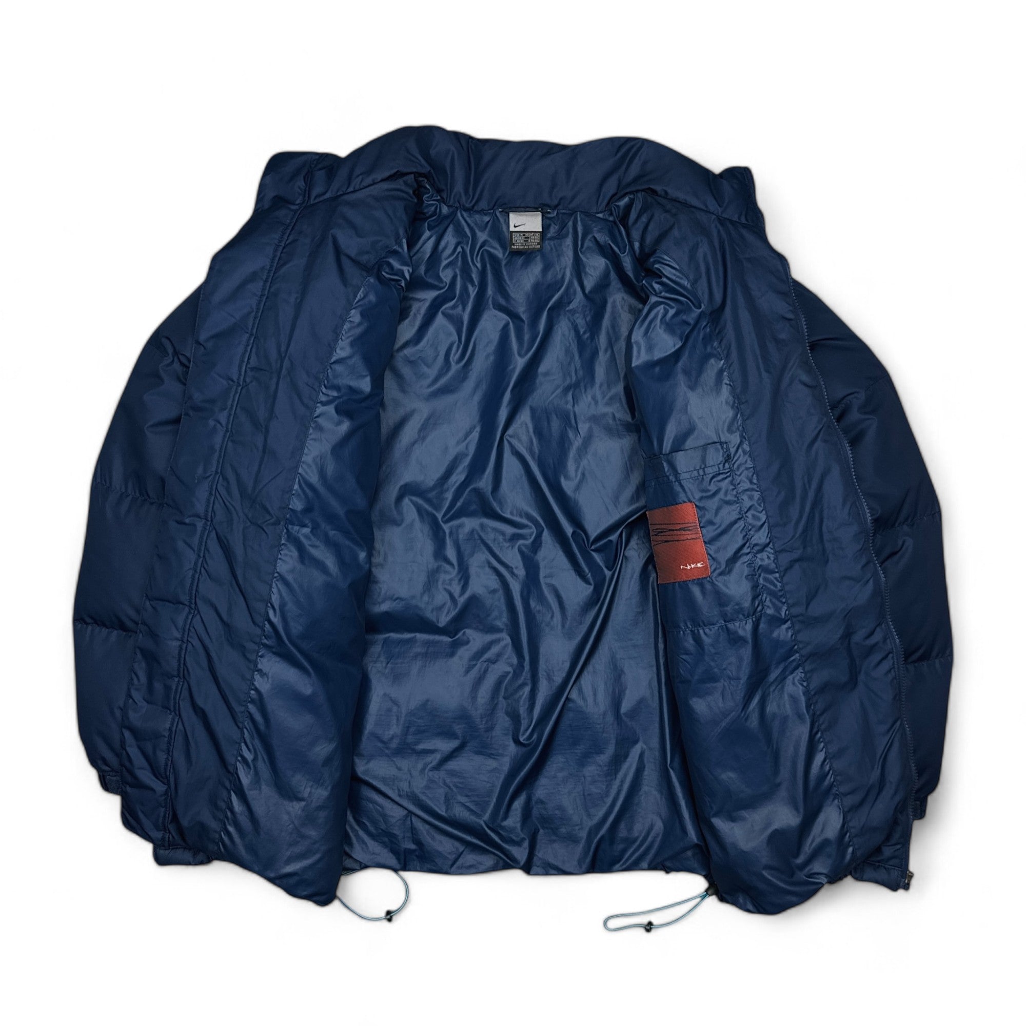 Vintage  Down Pufferjacke Navy-OSI