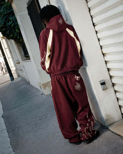 FLAME HASHIRA SWEAT SET-OSI