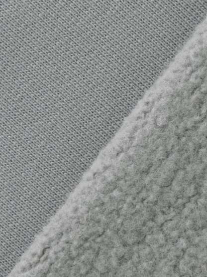 PLEATED SWEATPANTS - GRAY-OSI