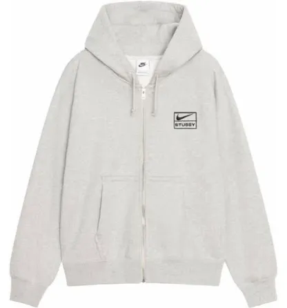 STONE WSHD FLEECE ZIP HOODIE-OSI